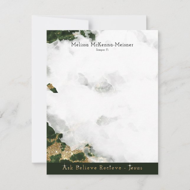 Convites Placa plana Melissa 1 (Frente)