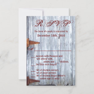 Convites Placa R.S.V.P. 3.5x5 Lava branca Lave branca Lava-