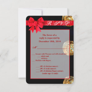 Convites Placa R.S.V.P. 3.5x5 Uniforme Blues de Vestido Mar