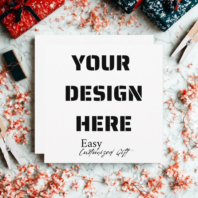 Convites Placa retrátil de 5,25" x 5,25" (Criador carregado)