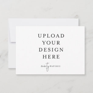 Convites Placa RSVP de 3,5" x 5" - Paisagem