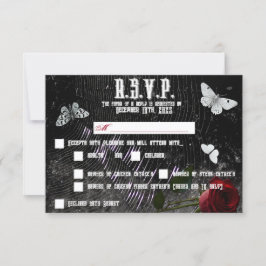 Convites Placa XMAS 5x3.5 R.S.V.P. Assomando Adeline Zade M