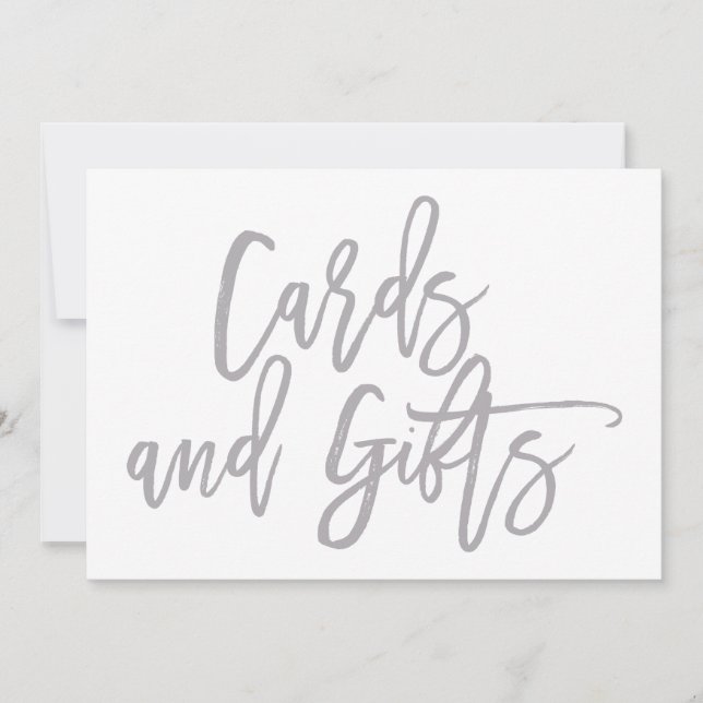 Convites Placas de casamento elegantes e personalizadas à m (Frente)