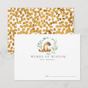 Convites Placas de Conselhos para Chás de fraldas de Platyp