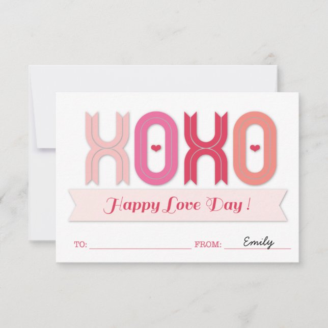 Convites Placas de Dia de os namorados para crianças da esc (Frente)