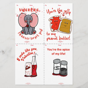Convites Placas de Dia de os namorados para PB&J Cut & Shar