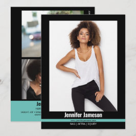 Convites Placas de Sacudir de Talento para Atores do Modelo