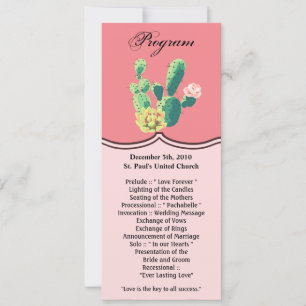 Convites Placas do Programa 4x9.25 Suculentes do Cactus Bo