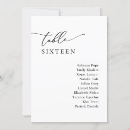 Convites Placas para Gráficos de Casamento de Script Simple
