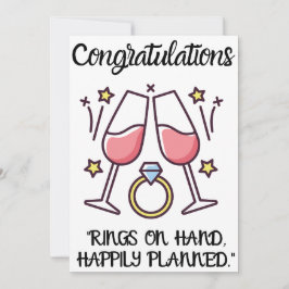 Convites Placas Parabéns noivados