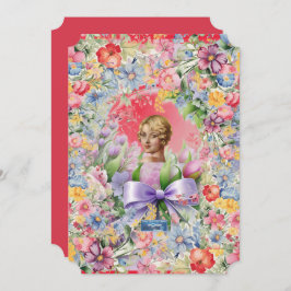 Convites Placas planas 12 Red(Cameo Garden) RFPMDs ©️ 2024