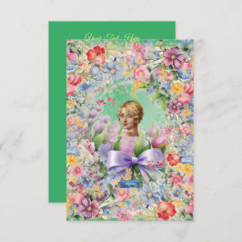 Convites Placas planas 1 L-Green(CameoGarden)RFPMDescartaze