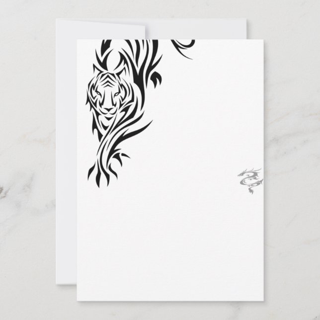 Convites Placas Tiger (Frente)