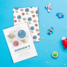 Planeta Espacial Exterior Cólito Cód. Primeiro Ani