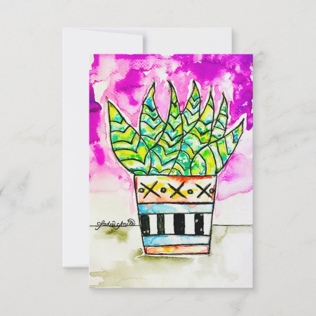 Convites Plant Art (Frente)