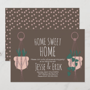 Convites Plantadora de Artesanato Moderno Aquecimento