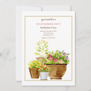 Convites Plantas em Vasos 