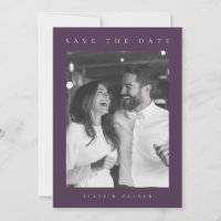 Plum Purple Boho Foto Salvar Data I
