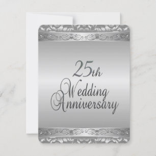 Convites pode ser menor Aniversário de 25 anos de casamento