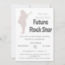 Convites Podemos Esperar Chá de fraldas Neutro De Gênero