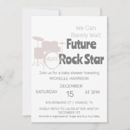 Convites Podemos Esperar Chá de fraldas Neutro De Gênero