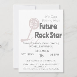 Convites Podemos Esperar Chá de fraldas Neutro De Gênero In