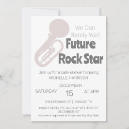 Convites Podemos Esperar Chá de fraldas Neutro De Gênero In