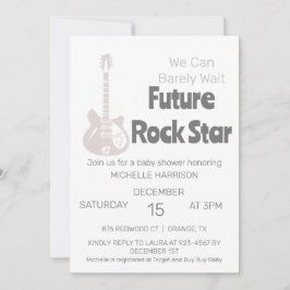 Convites Podemos Esperar Chá de fraldas Neutro De Gênero In