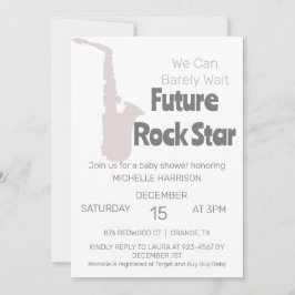 Convites Podemos Esperar Chá de fraldas Neutro De Gênero In