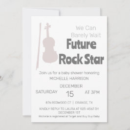 Convites Podemos Esperar Chá de fraldas Neutro De Gênero In