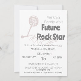 Convites Podemos Esperar Chá de fraldas Neutro De Gênero In