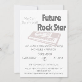 Convites Podemos Esperar Chá de fraldas Neutro De Gênero In