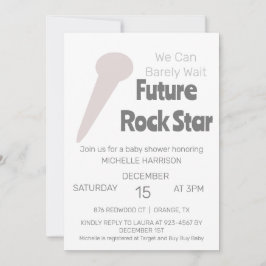 Convites Podemos Esperar Chá de fraldas Neutro De Gênero In