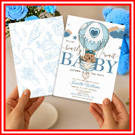 Convites Podemos Esperar Dusty Blue