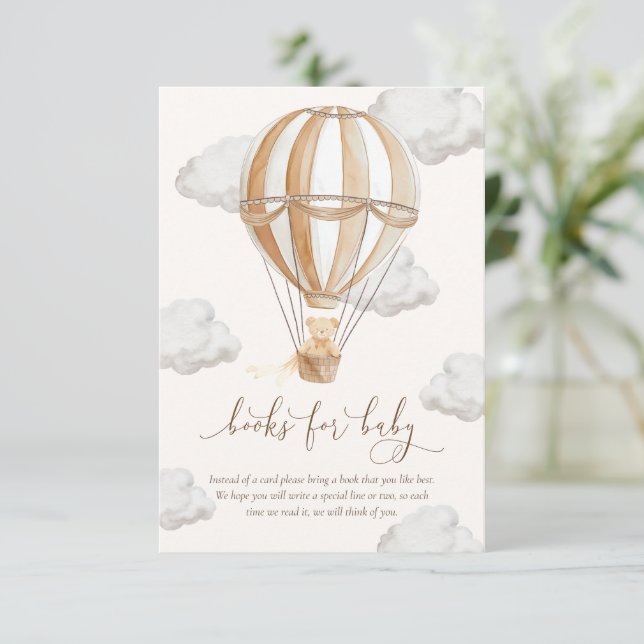 Convites Podemos Esperar Os Livros Do Urso De Teddy Para O  (Em pé/Frente)