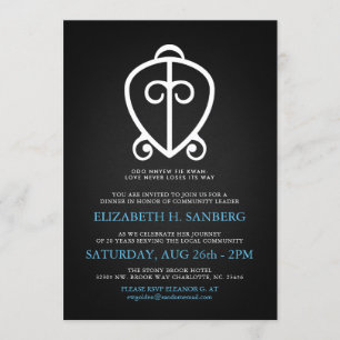 Convites Poder de Odo Nnyew Fie Kwan   do símbolo do amor