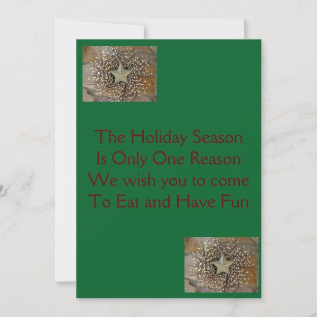 CONVITES POEMA/FALHA DE NATAL FAZ COM QUE A FESTA CONVIDE E (Frente)