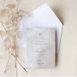 Convites Poesia Wedling Taupe
