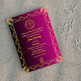 Convites Poite Janeu Upanayanam Hindu Hindu Thread Teal Dou