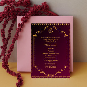 Convites Poite Janeu Upanayanam Hindu Sagrado Thread Floral