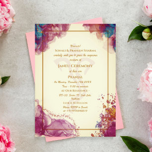 Convites Poite Janeu Upanayanam Hindu Thread Azul