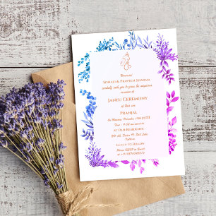 Convites Poite Janeu Upanayanam Hindu Thread Azul