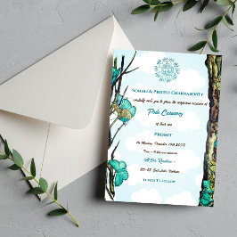 Convites Poite Janeu Upanayanam Hindu Thread Butterfly