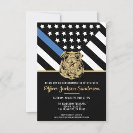 Convites Polícia da Linha Azul de Reforma Policial