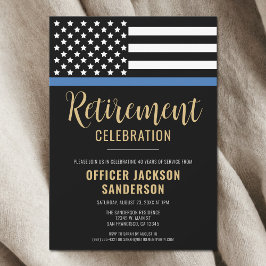 Convites Polícia de Linha Azul do Partido de Reforma da Pol