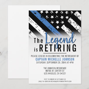 Convites Polícia Retimenta Fora de Sinalizador de Linha Azu