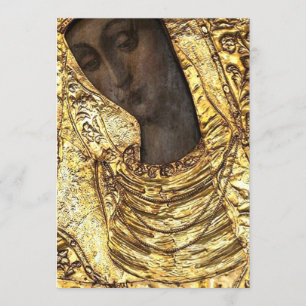 Convites Polônia de Madonna Negra Nossa Senhora da Graça 