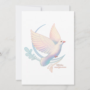 Convites Pomba Branca