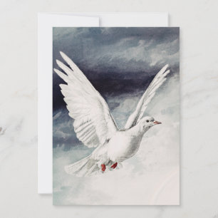 Convites Pomba do Espírito Santo Confirmação Religiosa e Pa