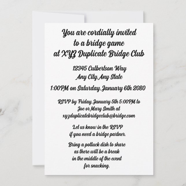 Convites Ponte do Amor É Um Jogo Relaxante Quatro Traços De (Verso)